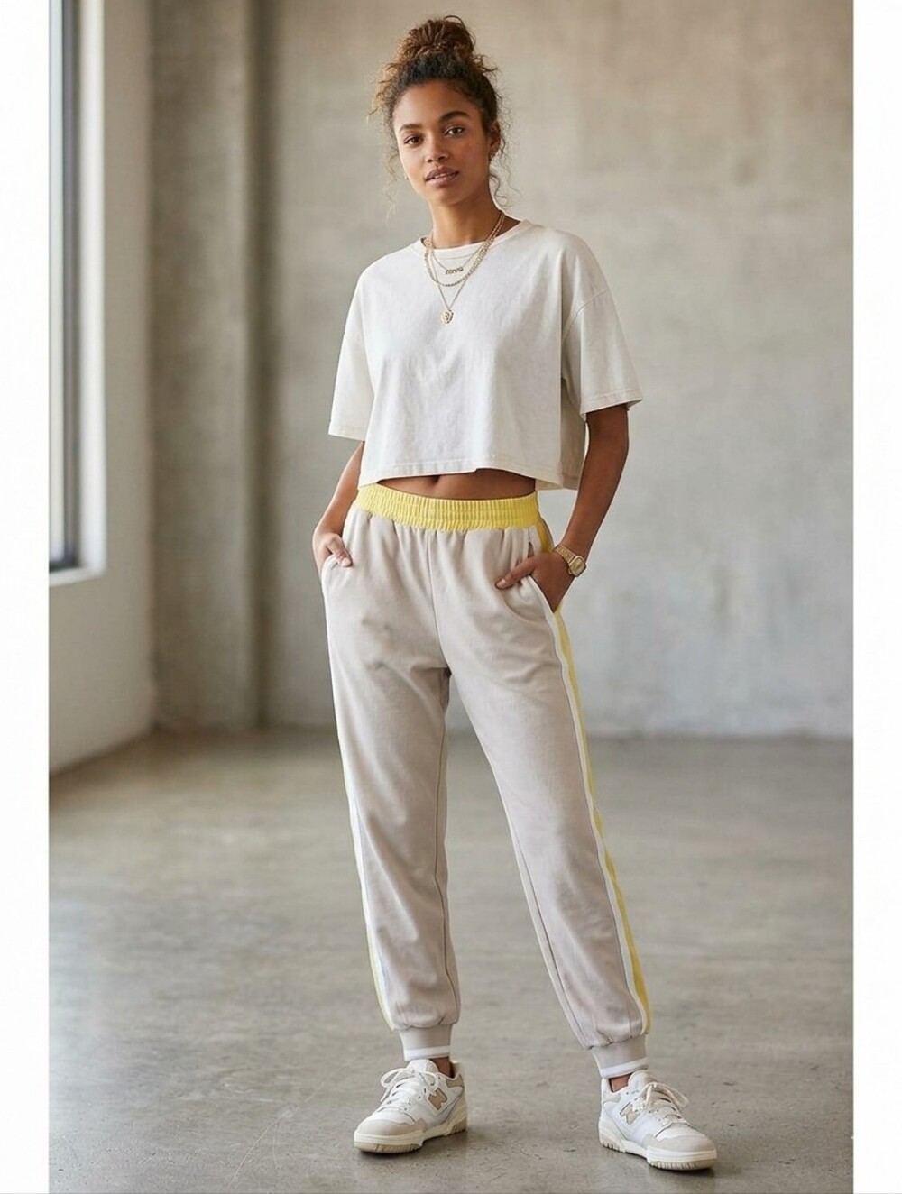 ZARA cuffed pants